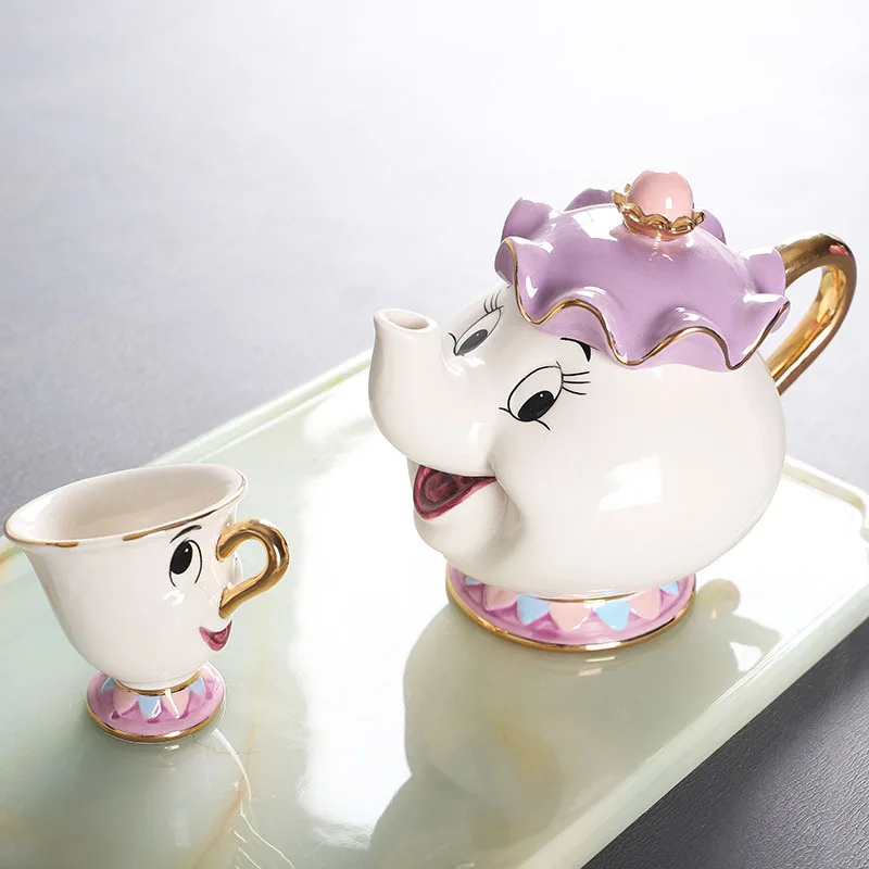 Tea Coffee Pot Set - Yeni Karikatür Çaydanlığı Sevimli Karikatür Güzel