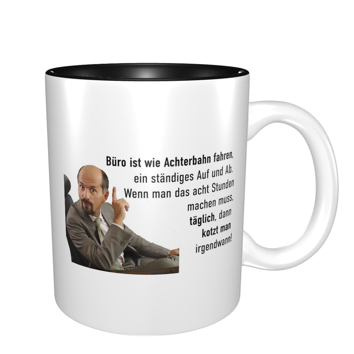 Coffee And Tea Quotes Funny - Stromberg Ofis Bilgelik Alıntı Kupa Komik