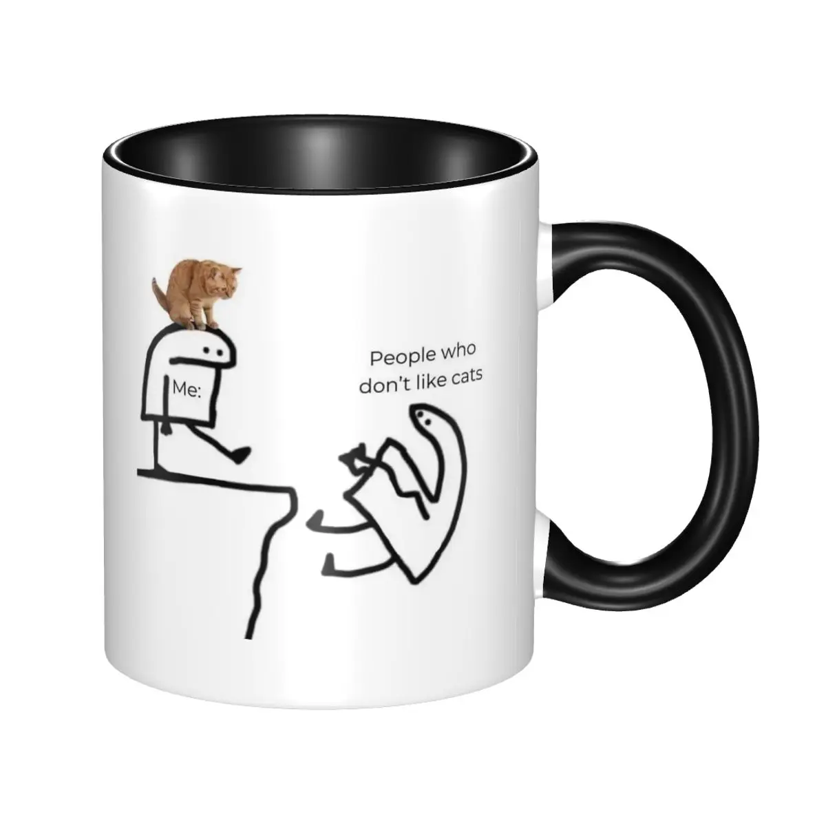 Coffee And Tea Quotes Funny - Kedileri Sevenler İçin Kedi Tasarımlı Kupa,