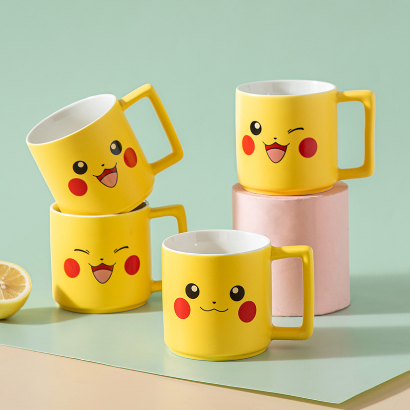 Coffee Y Tea - Yeni Karikatür Pokemon Pikachu Kupa Kahvaltı