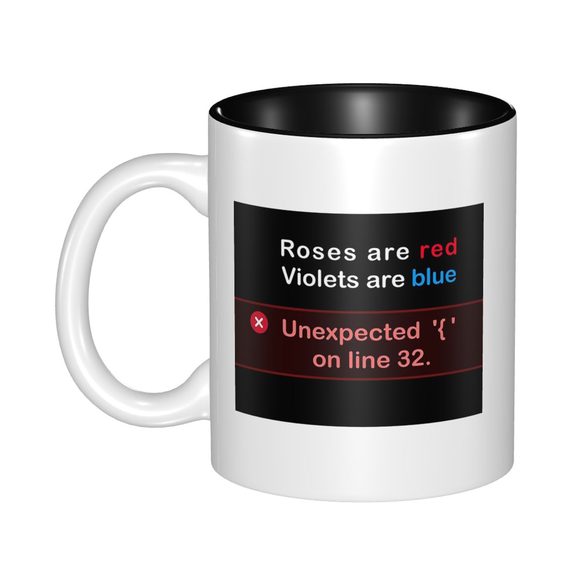 Coffee Tea Joke - Programcı Kod Şakası Kupa Komik Seramik