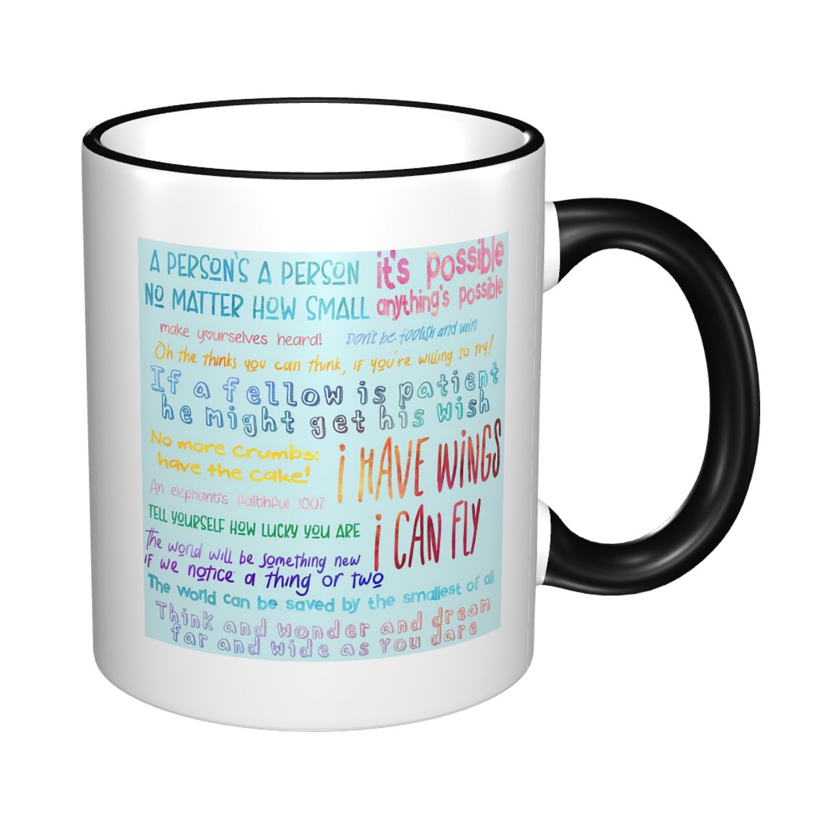 Coffee And Tea Quotes Funny - Seussical Sözler Seti Kupa Komik Seramik
