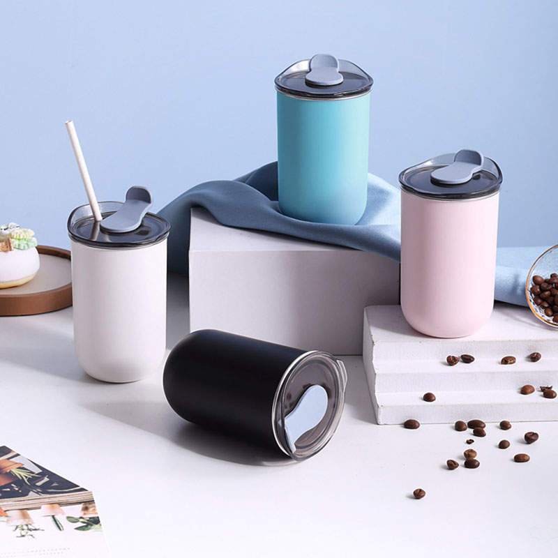 Coffee Tea Bottle - Kapaklı yalıtımlı su şişeleri, şarap bardakları,