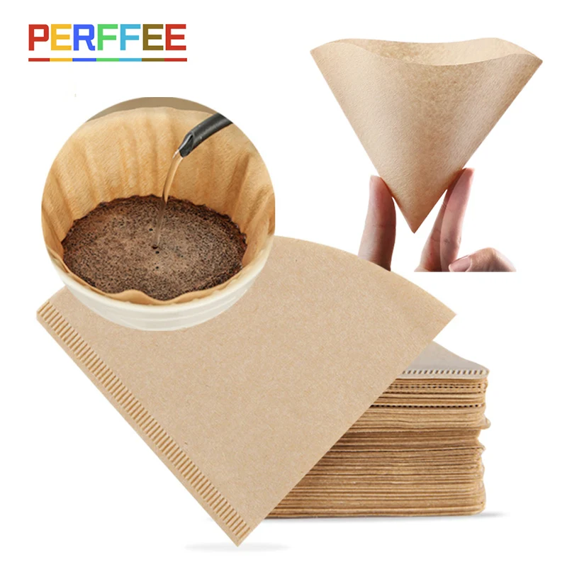 Coffee Tea Paper Cups - Filtre Kağıdı 01 02 V Şekli