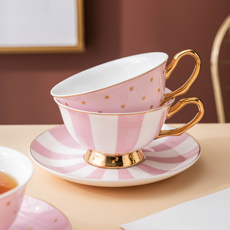 Seramik Pembe Kahve Kupaları,  - Tea Coffee Pot Set incelemesi ve fiyatı