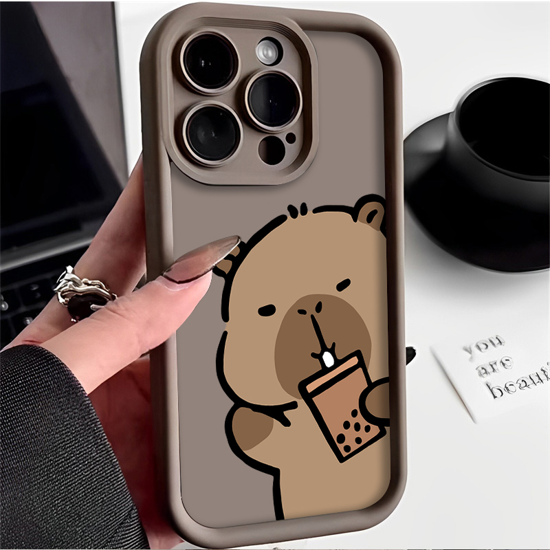 Karikatür Sevimli Kapibara Kıl - Coffee Plus Tea incelemesi ve fiyatı
