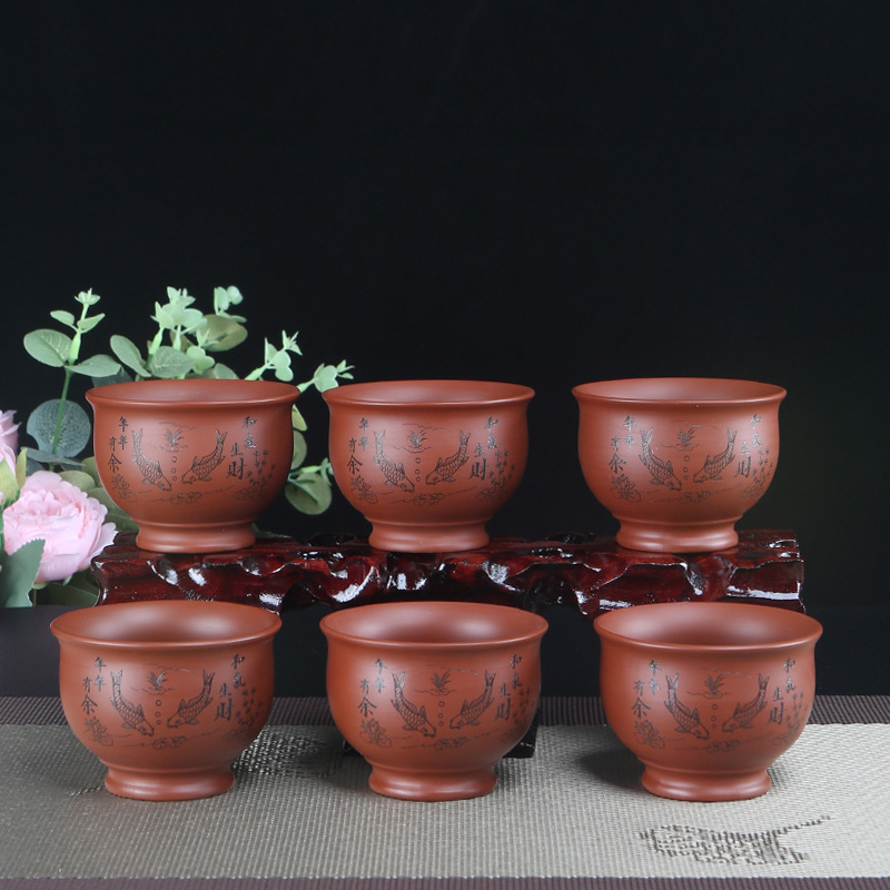 Çin Yixing Mor Kil Çay Fincanı - Tea Coffee Pot Set incelemesi ve fiyatı