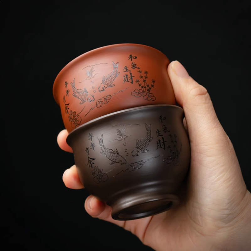 Çin Yixing Mor Kil Çay Fincanı - Tea Coffee Pot Set incelemesi ve fiyatı