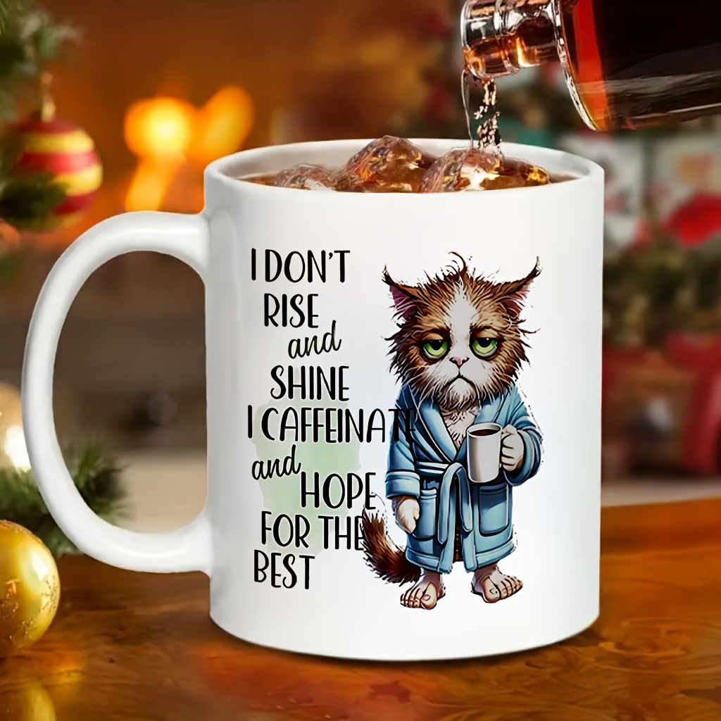 Komik Kedi Kupası, 'Ayanmıyoru - Coffee And Tea Quotes Funny incelemesi ve fiyatı