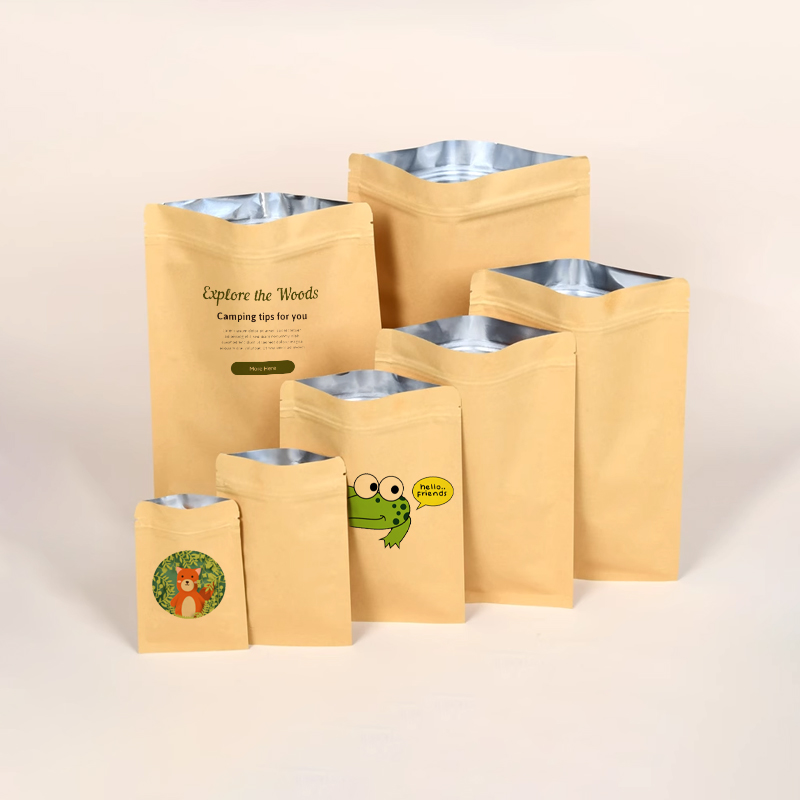 Özel Baskılı, Fermuarlı Kraft  - Coffee Tea For Plants incelemesi ve fiyatı