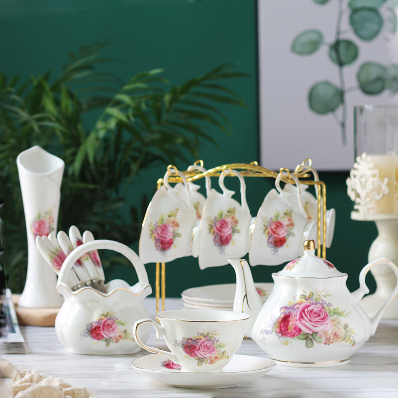 Seramik kahve takımı, Avrupa f - Tea Coffee Pot Set incelemesi ve fiyatı