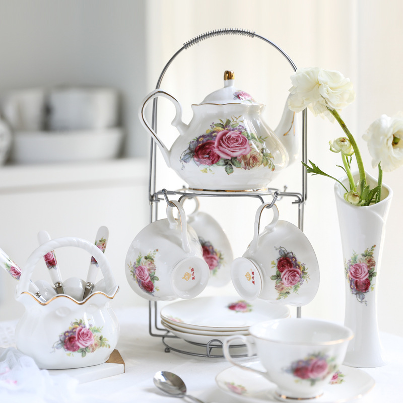 Seramik kahve takımı, Avrupa f - Tea Coffee Pot Set incelemesi ve fiyatı