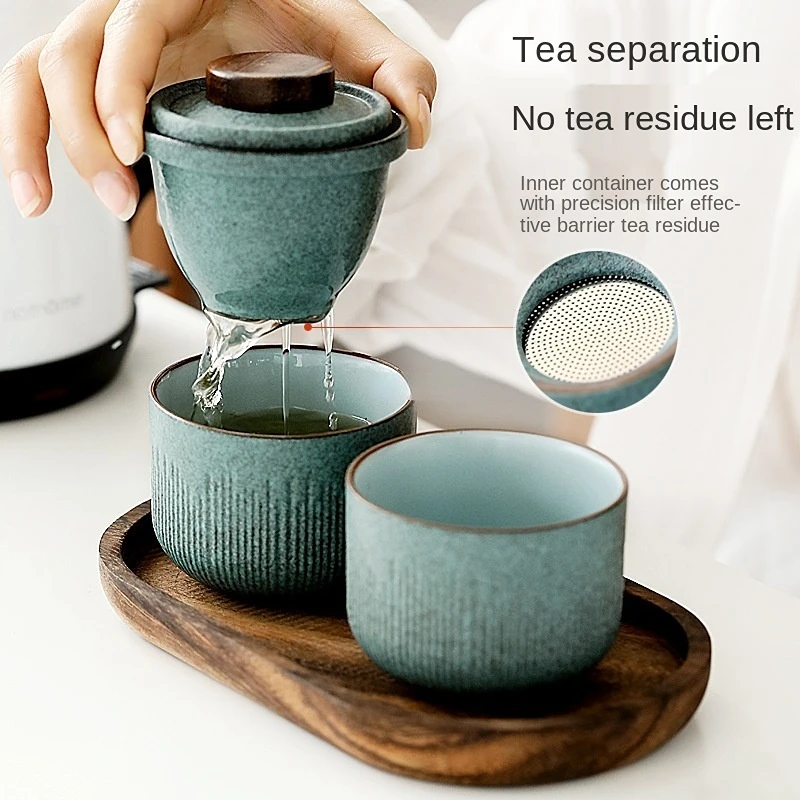 Seyahat Kung Fu Çay Seti Açık  - Tea Coffee Pot Set incelemesi ve fiyatı